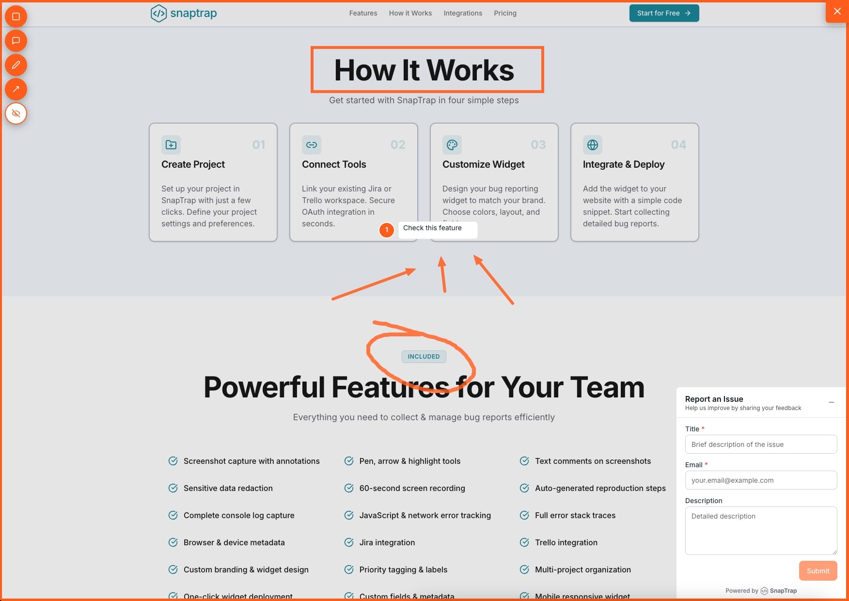Smart Screenshot Annotations